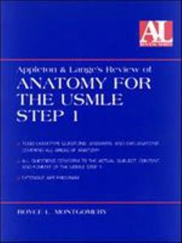 Paperback Appleton and Lange's Review of Anatomy for the USMLE Step 1 Book