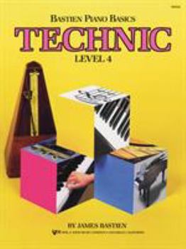 Paperback WP219 - Bastien Piano Basics - Technic Level 4 Book