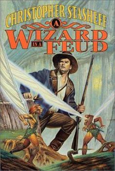 Hardcover A Wizard in a Feud Book