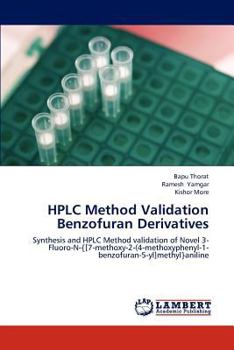 Paperback HPLC Method Validation Benzofuran Derivatives Book