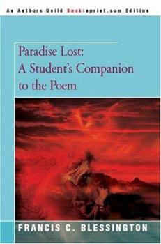 Paperback Paradise Lost: A Student's Companion to the Poem Book