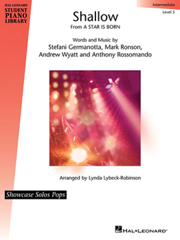 Paperback Shallow (from a Star Is Born): Showcase Solos Pops Intermediate - Level 5 Book