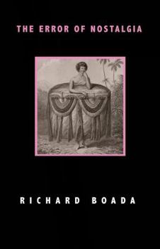 Paperback The Error of Nostalgia: Poems Book