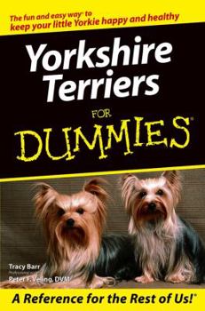 Paperback Yorkshire Terriers for Dummies Book