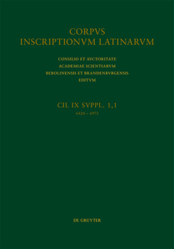 Hardcover Samnites Et Frentani [Latin] Book