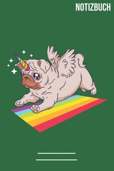 Notizbuch Gepunktet Einhorn Mops: A5  Notebook • 111 Seiten  • Extra  Kalender 2020 •  Einzigartig •  Dotgrid •  Dotted •  Punktraster  • Geschenk • Geschenkidee (German Edition)