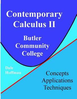 Paperback Contemporary Calculus II ButlerCC Book