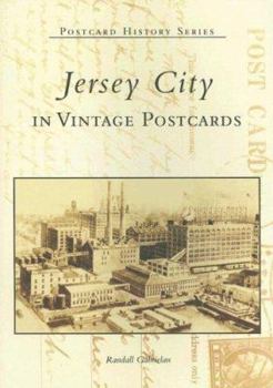Paperback Jersey City in Vintage Postcards Book