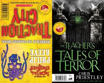 Paperback The Teacher's Tales of Terror / Traction City: A World Book Day Flip Book