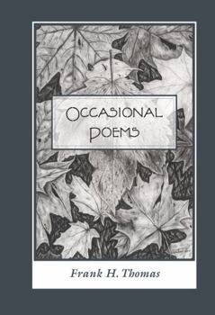 Hardcover Occasional Poems Book