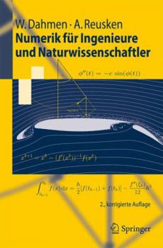 Paperback Numerik F?r Ingenieure Und Naturwissenschaftler [German] Book