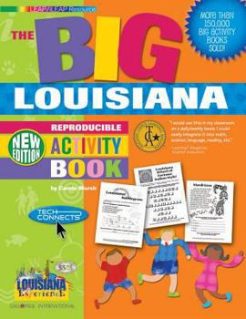 Paperback The Big Louisiana Reproducible Activity Book: New Version Book