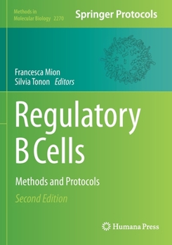 Paperback Regulatory B Cells: Methods and Protocols Book
