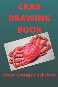 Paperback Crab Coloring Book: Premium Color Interior with White Paper Book