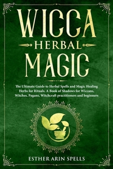 Paperback Wicca Herbal Magic Book