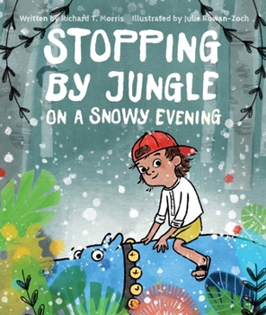 Hardcover Stopping by Jungle on a Snowy Evening Book