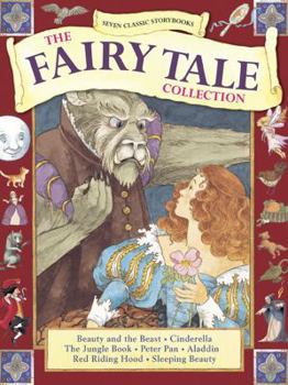 Hardcover Seven Classic Storybooks: The Fairy Tale Collection: Beauty and the Beast, Cinderella, the Jungle Book, Peter Pan, Aladdin, Red Riding Hood, Sleeping Book