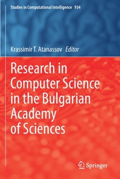 Paperback Research in Computer Science in the Bulgarian Academy of Sciences Book