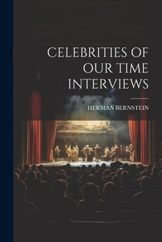 Paperback Celebrities of Our Time Interviews Book