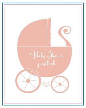 Paperback Baby Shower Guestbook Book