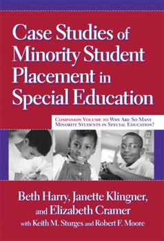 Paperback Case Studies of Minority Student Placement in Special Education Book