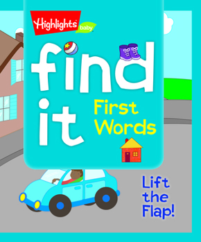 Board book Find It! First Words: Lift the Flap! Book