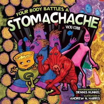 Library Binding Your Body Battles a Stomachache Book