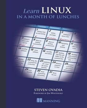 Paperback Learn Linux in a Month of Lunches Book