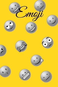 Paperback Emoji: Lined notebook Book