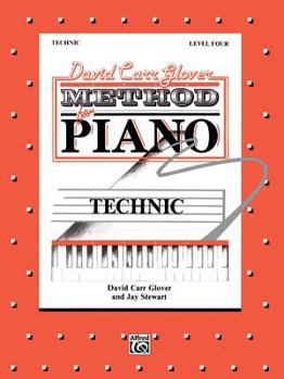 Paperback David Carr Glover Method for Piano Technic: Level 4 Book
