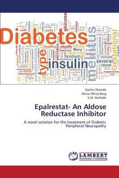 Paperback Epalrestat- An Aldose Reductase Inhibitor Book