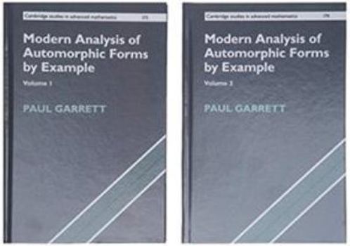 Hardcover Modern Analysis of Automorphic Forms by Example 2 Hardback Book Set Book