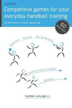 Paperback Competitive games for your everyday handball training: 60 exercises for every age group Book