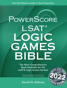 Paperback Powerscore LSAT Logic Games Bible Book