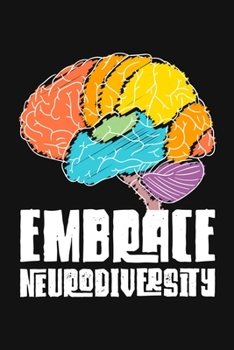 Embrace Neurodiversity: Blank Lined Dot Grid Notebook For Writing. Autism Awareness Gift