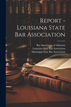 Paperback Report - Louisiana State Bar Association Book