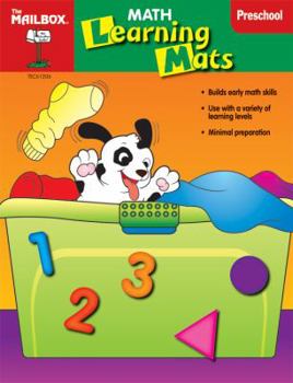 Paperback Math Learning Mats (PreK) Book