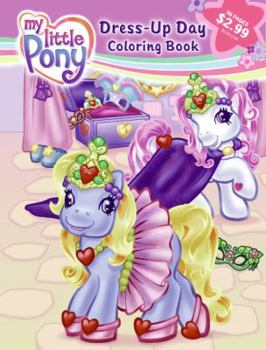 Paperback My Little Pony: Dress-Up Day Three-In-One Coloring Book