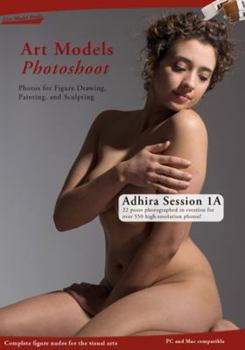 DVD-ROM Art Models Photoshoot Adhira 1a Session Book