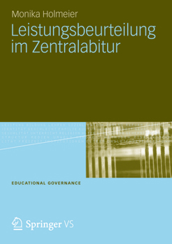 Paperback Leistungsbeurteilung Im Zentralabitur [German] Book