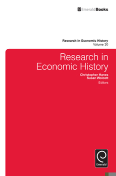 Hardcover Research in Economic History Book