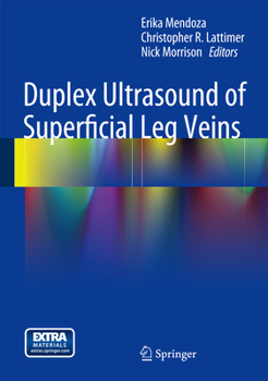 Hardcover Duplex Ultrasound of Superficial Leg Veins Book