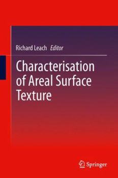 Hardcover Characterisation of Areal Surface Texture Book