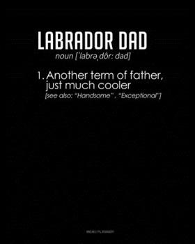 Paperback Labrador Dad Definition: Menu Planner Book