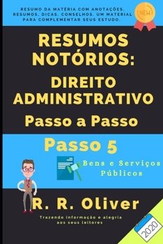 Paperback Resumos Notórios: Direito Administrativo Passo a Passo – Passo 5 – 2020 (Portuguese Edition) [Portuguese] Book