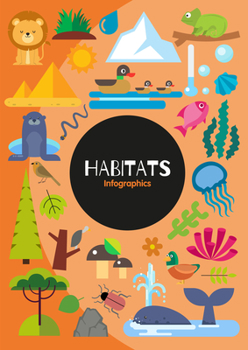 Paperback Habitats Infographics Book