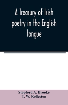 Paperback A treasury of Irish poetry in the English tongue Book
