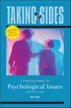 Paperback Taking Sides: Clashing Views on Psychological Issues Book