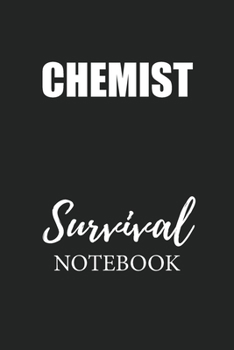 Paperback Chemist Survival Notebook: Small Undated Weekly Planner for Work and Personal Everyday Use Habit Tracker Password Logbook Music Review Playlist D Book