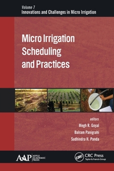 Paperback Micro Irrigation Scheduling and Practices Book